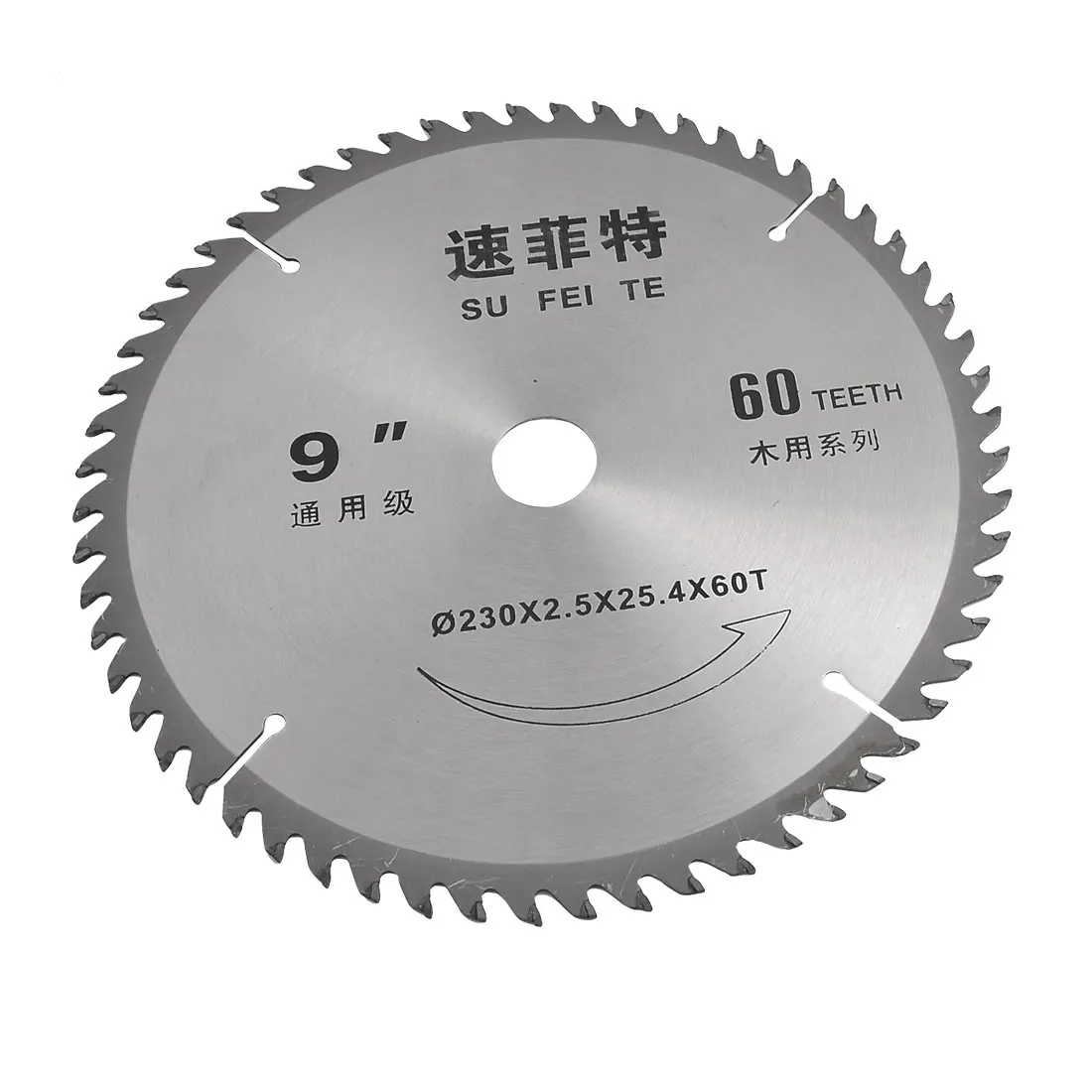 

UXCELL Carpenter Woodworker 9" X 60T Saw Blade Cutter Plywood Cutting Tool