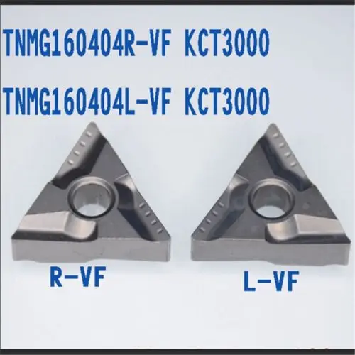 

10pcs CNC Blade TNMG160404L-VF CT3000 New