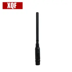 XQF na-774 Dual Band 144/430 мГц U/V BNC Телевизионные антенны для Kenwood Icom Двухканальные рации двухстороннее Радио IC-V80 IC-V82 TK100