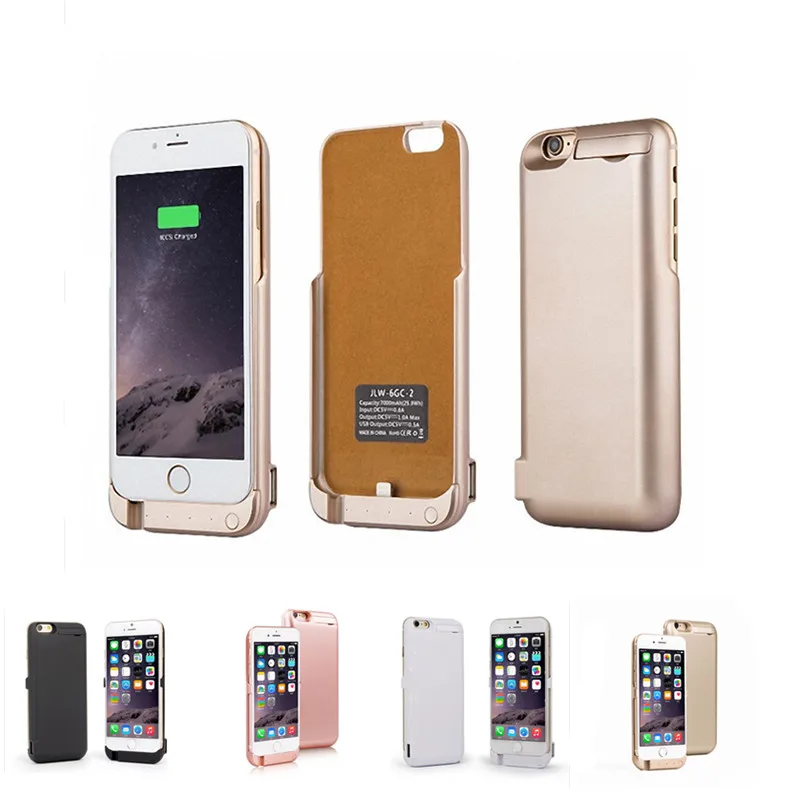 

10000mAh Ultra-thin Power Bank Clip Portable Charger + Phone Case External Battery Powerbank For Iphone6/6s