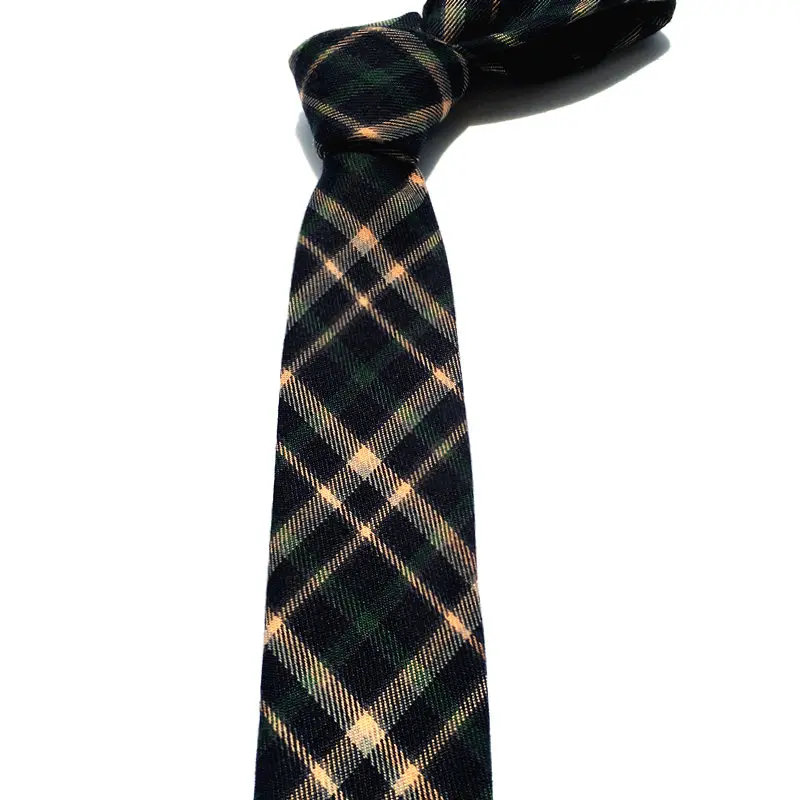 Новинка 5,5 см хлопок лен высокое качество обтягивающий галстук мужские галстуки gravata corbata estrecha hombre галстуки для мужчин mfrs corbatas lote - Цвет: 13