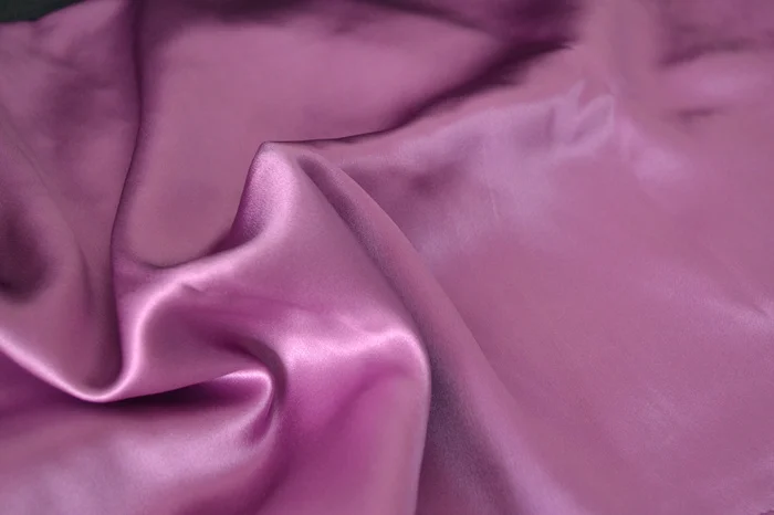 Шелковая ткань тутового шелкопряда 300 см ширина 19 мм шелк сплошной цвет многоцветный гладкокрашеная шелковая ткань для платья постельные принадлежности шарф LS030019001 - Цвет: taro purple