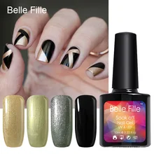 10ml UV Glitter Gel Polish Color Bling nail gel lacquer Nontoxic LED manicure varnishes DIY Nail Art esmaltes permanentes de uv