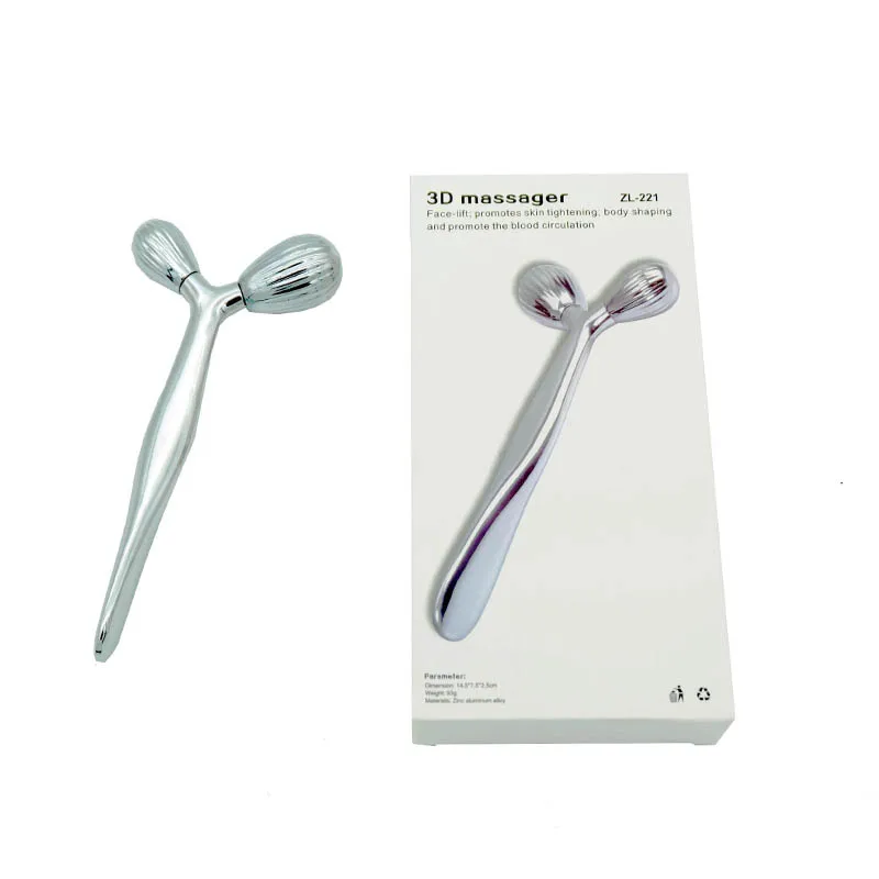 3D Roller face Lifting Wrinkle Remover Massage Full Body Shape Massager 360 Rotate Facial body care skin tightening tool women | Красота и