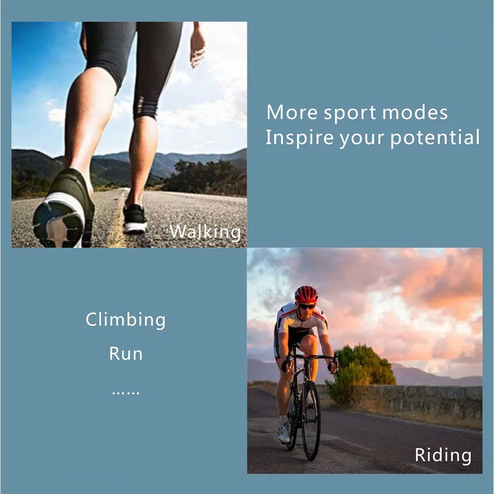 Smartwatch Fitness Tracking Watch 1.3Inch Color TouchScreen Waterproof Smart Bracelet GDeals