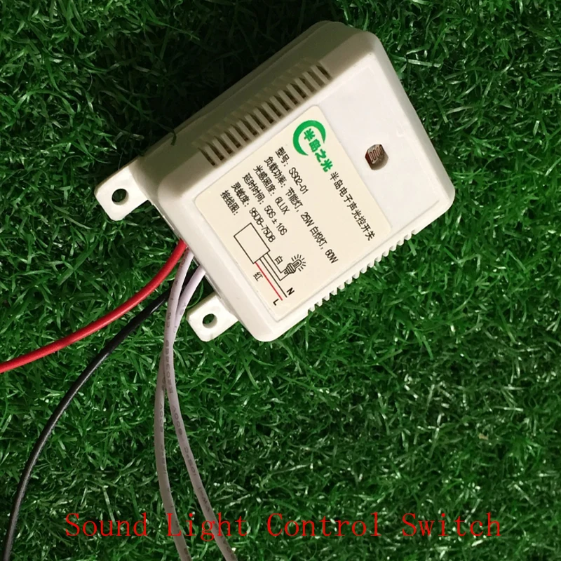 

sound and light control switch for energy-saving incandescent lamp corridor voice-activated sensor switch LED surface mounted