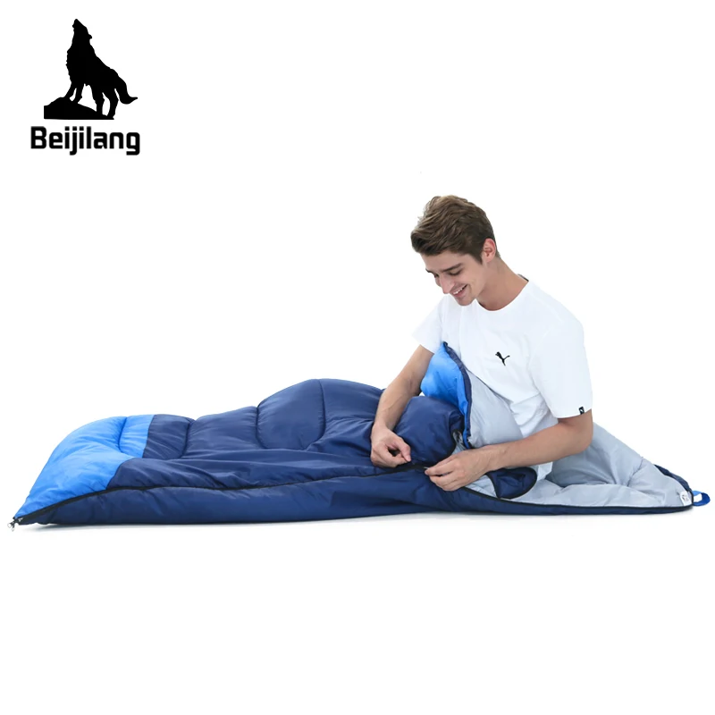 Ultralight Spring Autumn Keep Warm Waterproof Adult Sleeping Bag Unisex Splicing Double Sleeping Bag For Outdoor Camping Hiking