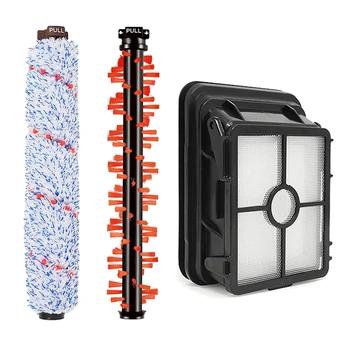 

3PCS/Lot Hepa Filter + Roller Brush for Bissell Crosswave 1785 Series Robot Vacuum Cleaner Accessories Parts #1608683