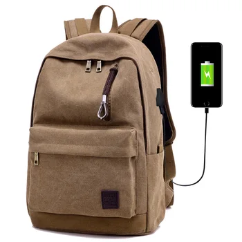 

fashion men USB charging laptop backpack school backpack teenager boys college school bags casual women male travel Backpack