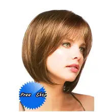 2017 Special Offer New Perruque Cheveux Humain H29 Straight Human Hair Full Lace Closure For European American African Ladies