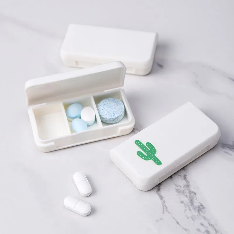 Портативный мини-контейнер для таблеток, коробка для лекарств, дорожный держатель для планшета, контейнер, аварийный комплект