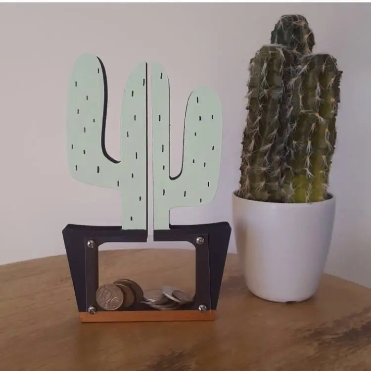 

NEW Cute Baby Child Gift Wooden Cartoon Coin Bank Money Box Hucha Piggy Bank Safe Box Digital Coin Jar Money Saving Box Cofre