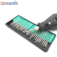 Hot Sale 30pcs 2.35mm Shank Diamond Burs Set With Box For Dremel Electric Grinder Power Tool Accessories Abrasive Tools