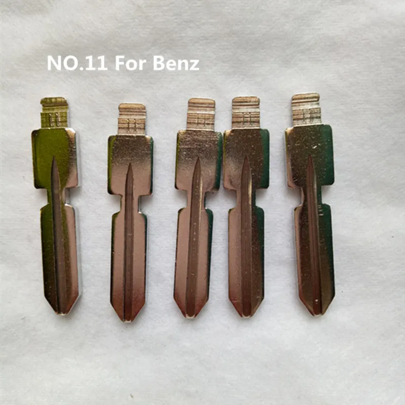 

DAKATU NO. 11 Car Key Blade For Mercedes Benz 126 124 W140 S320 Replacement Remote /Transponder Key Blade
