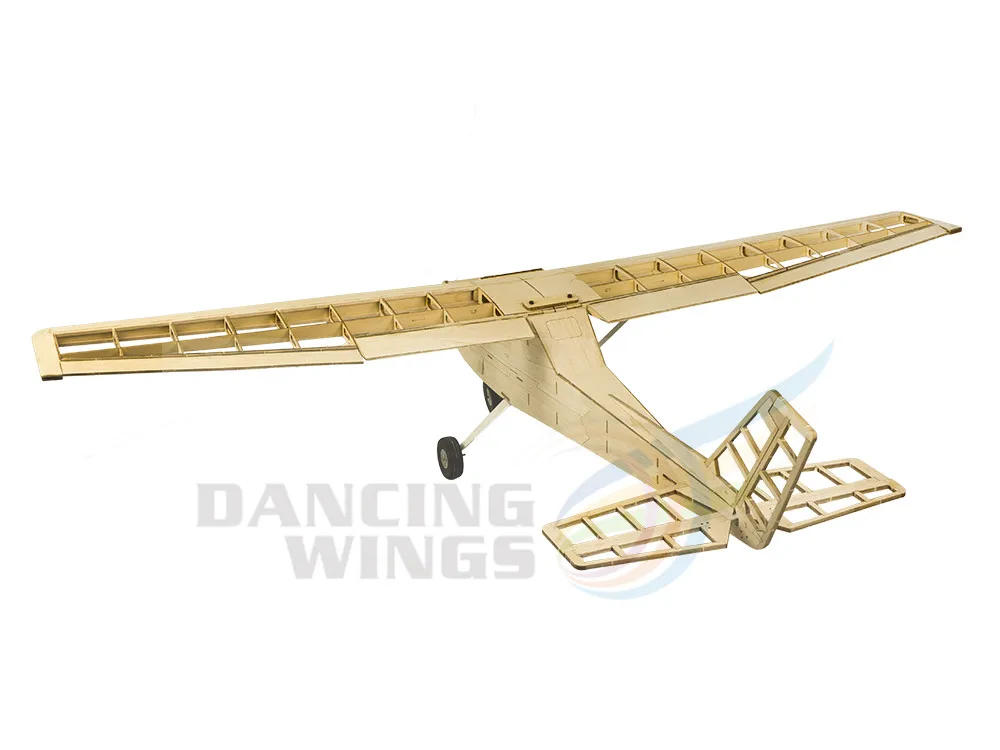 Balsawood RC Airplane Cessna 152 Flying Model Aircraft 1200mm Laser Cut Aeroplane Electric Remote Control RC Plane Kit T20