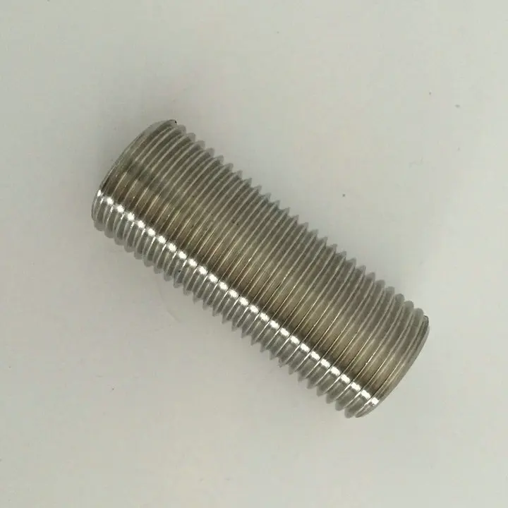 

homebrew pipe fittings Full Thread Nipple 50mm length Stainless Steel 304