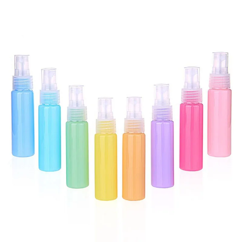 10 мл/30 мл мини пластиковые прозрачные маленькие портативные пустые бутылки для многоразового использования макияж косметический образец спрей бутылка контейнер
