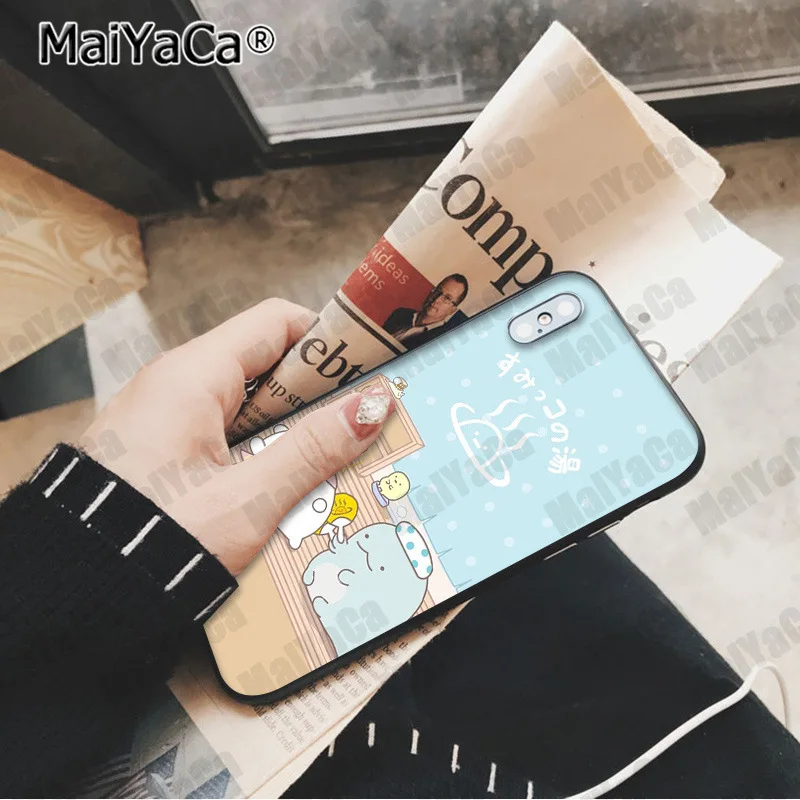 MaiYaCa Kawaii Сумико гураши Coque Shell чехол для телефона iphone 11 pro 5Sx 6 7plus 8 8Plus X XS MAX XR - Цвет: A11