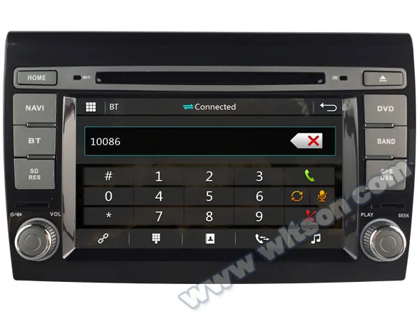 Discount 7" Capacitive Touch Screen Car DVD for Fiat Bravo 2007-2014 & Fiat Bravo 2010-2018 & Fiat Ritmo with TPMS System Support 3