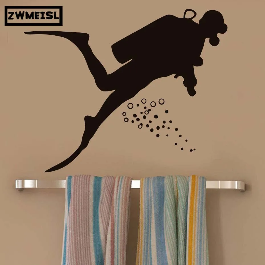 DCTOP-Unterwasser-Sport-Silhouette-Wandtattoos-Diver-Tauchen-Scuba-Wandaufkleber-DIY-Vinyl-Adhesive-Removable-Home-Decor-Kinderzimmer (2)