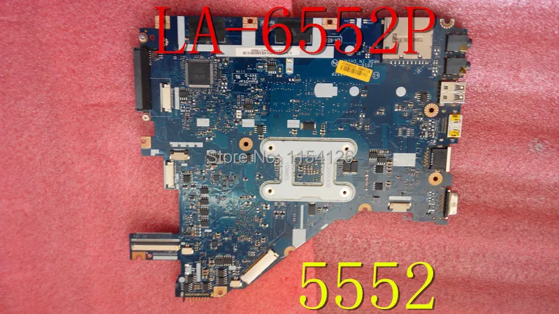 Материнская плата для ноутбука MBR4602001 для Аккумулятор для ноутбука 5552 материнская плата PEW96 LA-6552P integrated DDR3 тест нормально