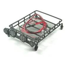 Crawler Luggage Tray Set (S) For Tamiya CC01 pajero jeep (Led)