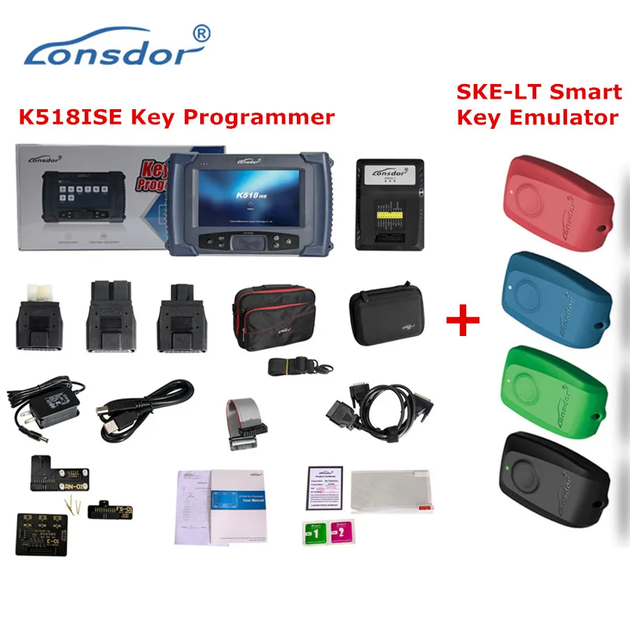 

(Ship From US) Lonsdor K518ISE K518 Key Programmer for All Makes with Odometer Adjustment No Token Limitation Free Update Online