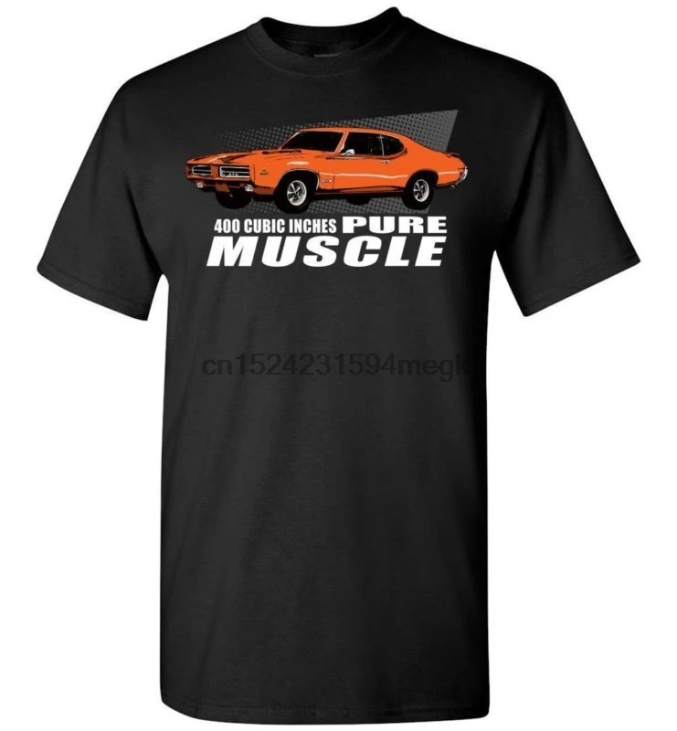 

American Muscle Car Vintage 1968 1969 Pontiac GTO T-Shirt