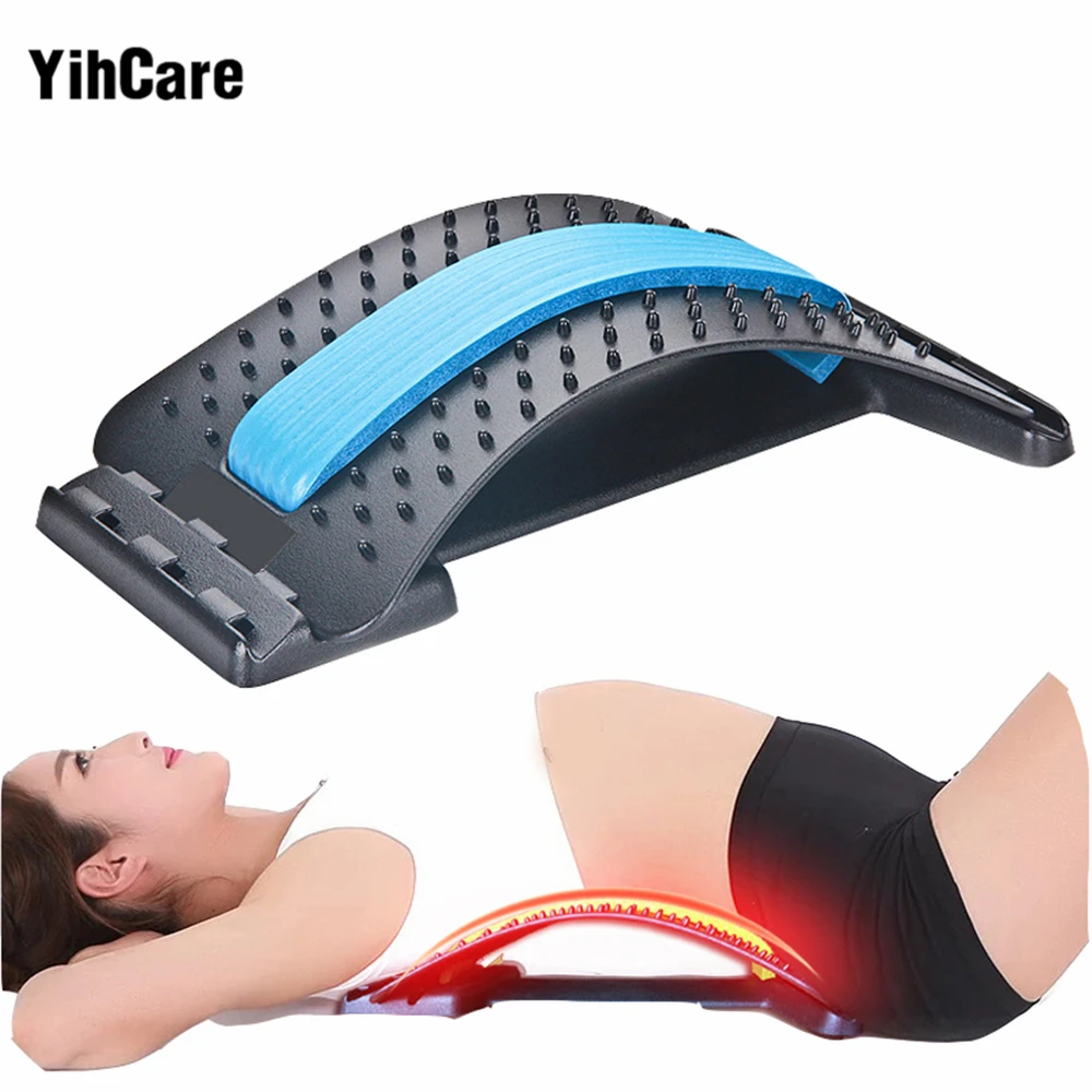 YihCare Magic Acupuncture Back Massage Fitness Equipment Relax Mate Stretcher Lumbar Support Spine Pain Relief Chiropractic