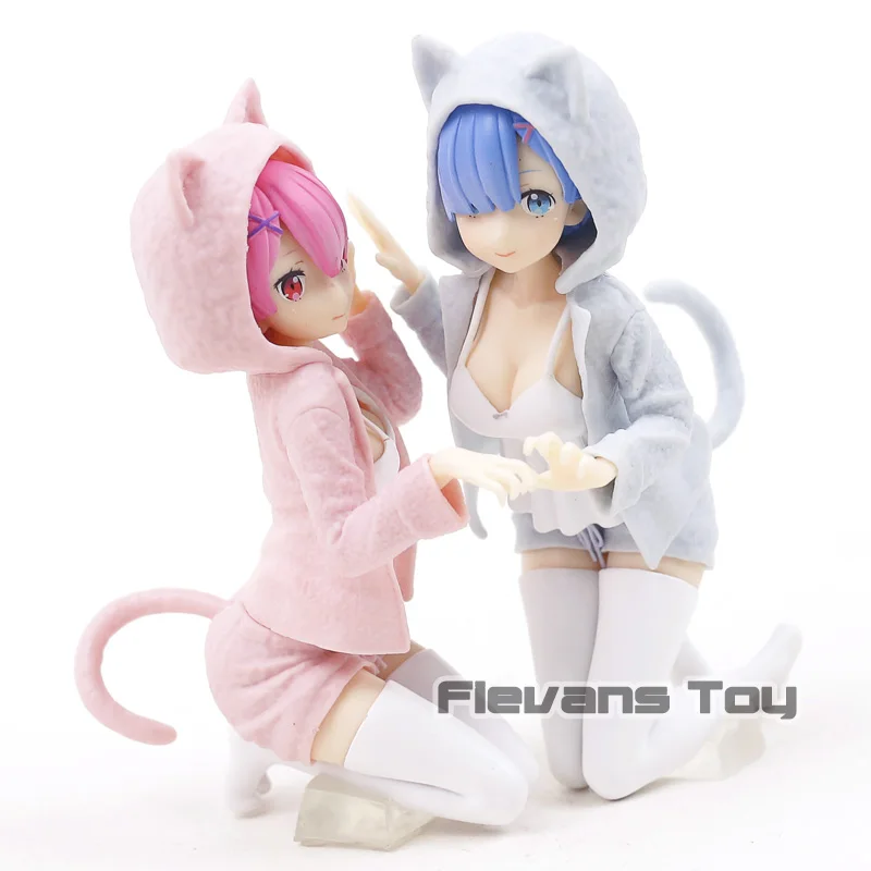 Ответ: нулевая Начальная жизнь в другом мире Ram & Rem Nyanko Ver. Набор коллекционных