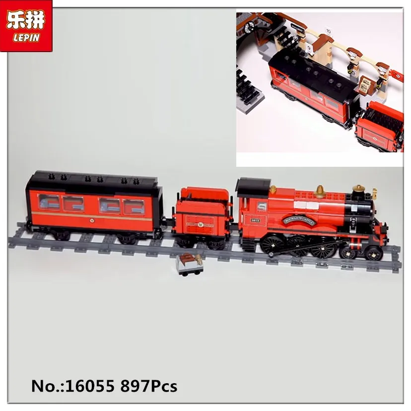 

Lepin 16055 Compatible with legoing 75955 Harry Magi Potter Hogwarts Express Train Blocks Bricks Building Educational Toy Model