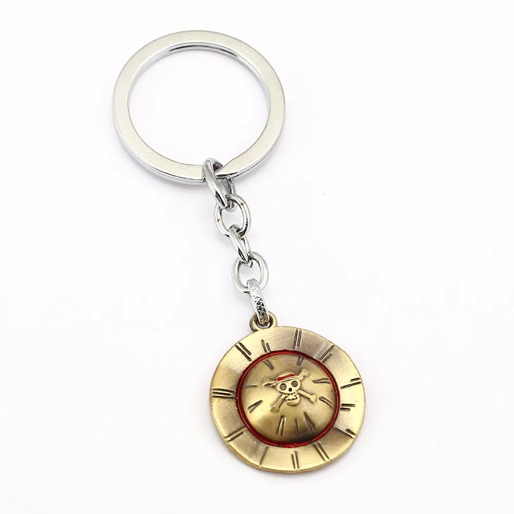 One Piece skull Luffy Zoro Sanji Nami Keychain - One piece Merchandise