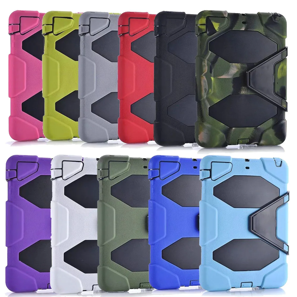

30pcs/lot For New iPad 2017/2018 Heavy Duty Waterproof Shockproof Case with Touch Screen For iPad Pro 9.7 iPad 2 3 4 5 6 air 2