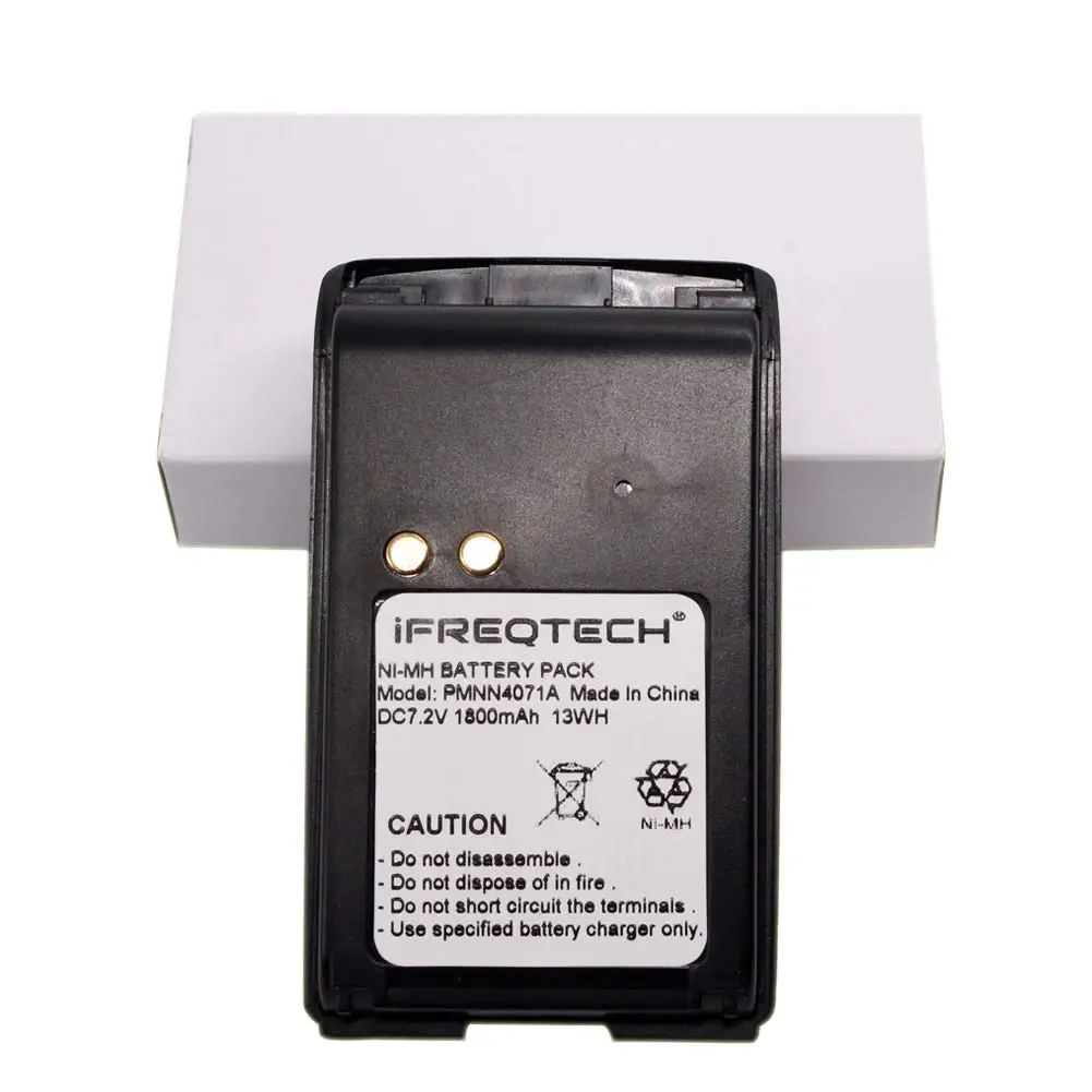 Никель металлогидридный аккумулятор PMNN4071 для Mag One BPR40 A8 1800 мАч PMNN4071AR с зажимом