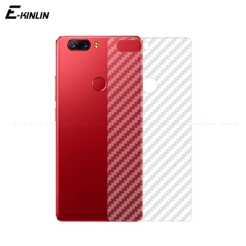 

Clear Soft 3D Carbon Fiber Protective Back Film For ZTE Nubia X Z17S Z17 Z18 mini S miniS V18 Rear Screen Protector Not Glass
