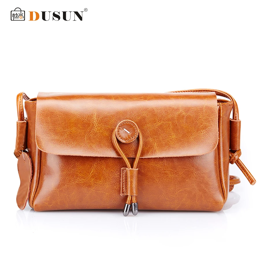 DUSUN font b Women b font Messenger font b Bags b font Genuine Leather font b