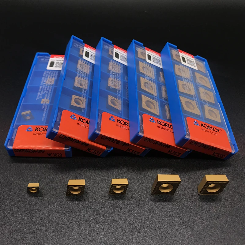 

Insert Original CCMT060204 CCMT09T304 CCMT09T308 CCMT120404 CCMT120408 HMP NC3020 Internal Turning Tool Carbide Insert For Steel