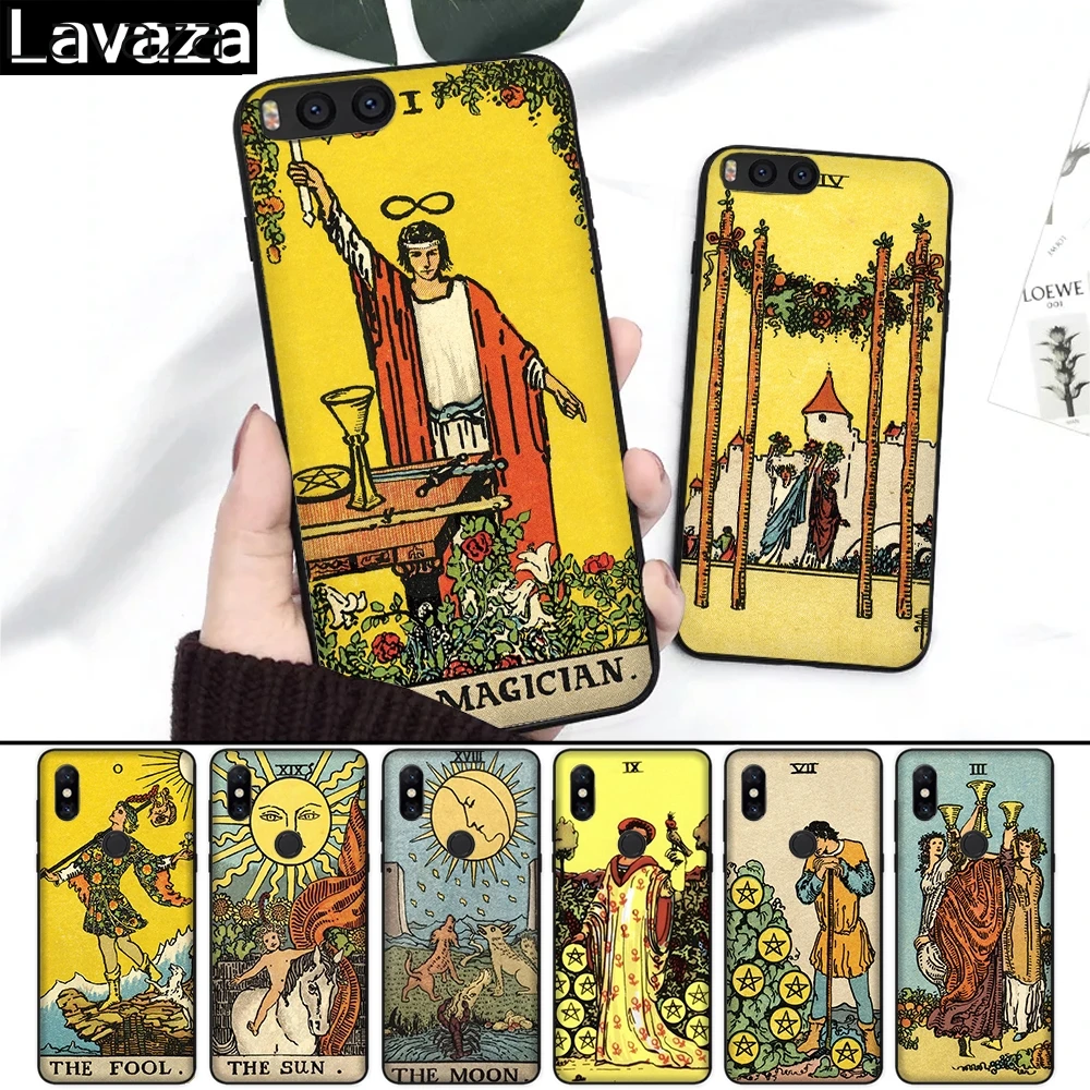 

Lavaza Egypt mysterious Tarot Divination Brand New Silicone Case for Redmi 4A 4X 5A S2 5 Plus 6 6A Note 4 Pro 7 8 k20 Prime Go