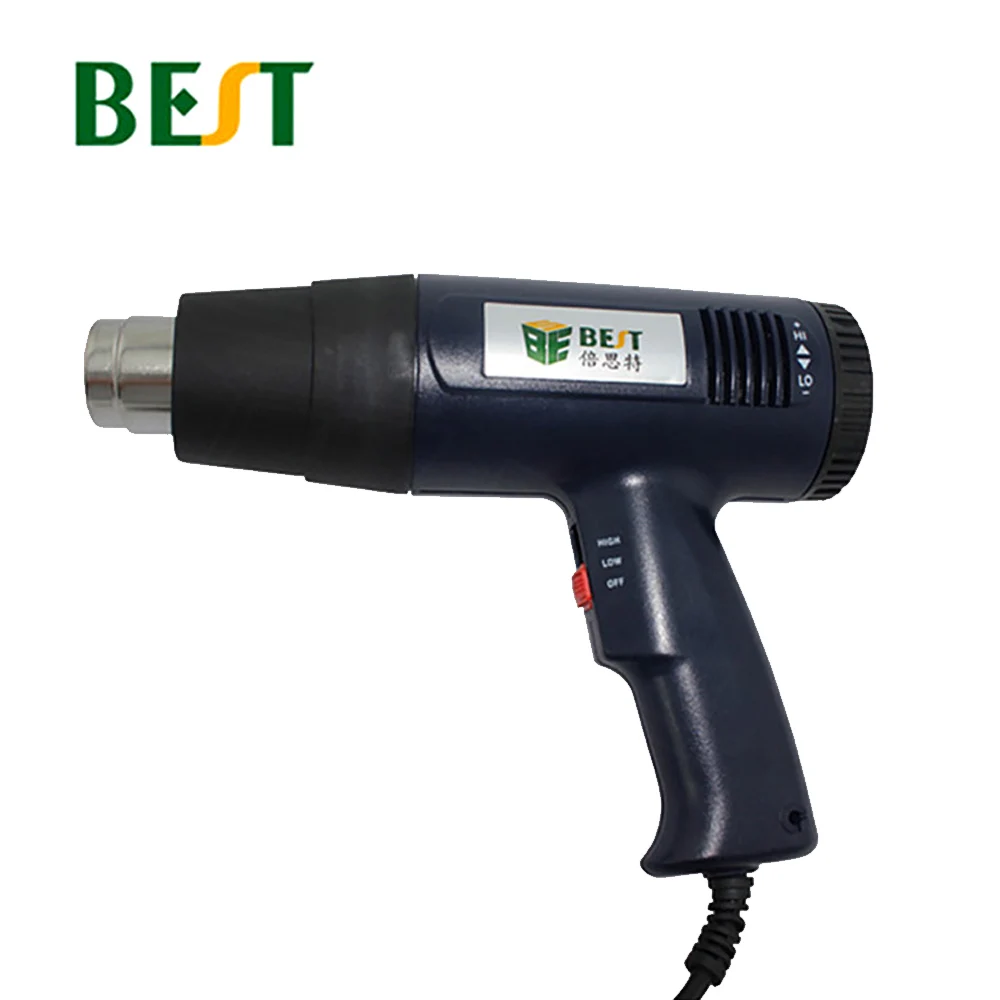 

BST-8016-3A Handheld Adjustable Constant Temperature Heat Gun Hot Air Blower Anti-Slip Handle Softening Welding Material Tools