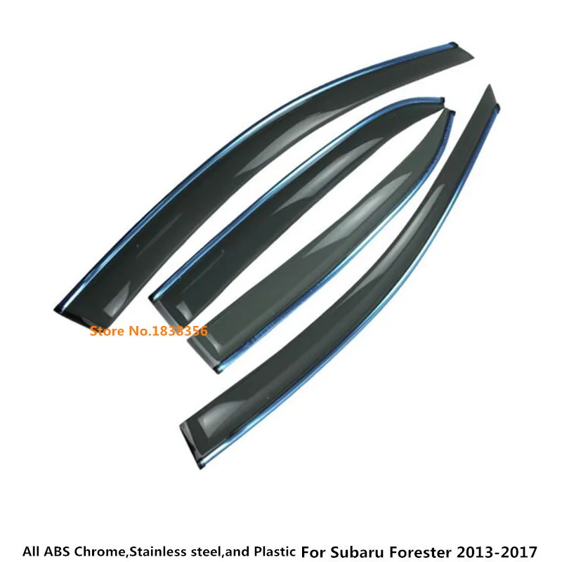 Для Subaru Forester 2013 2014 2015 2016 2017 2018 крышка автомобиля палка лампа пластиковая оконная