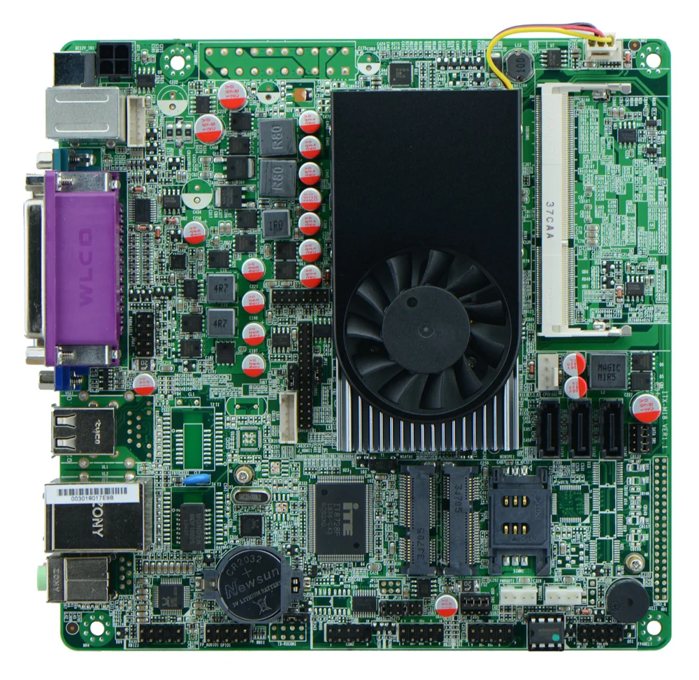 1037U / DC 12V /Dual 24bits LVDS/ POS Industrial