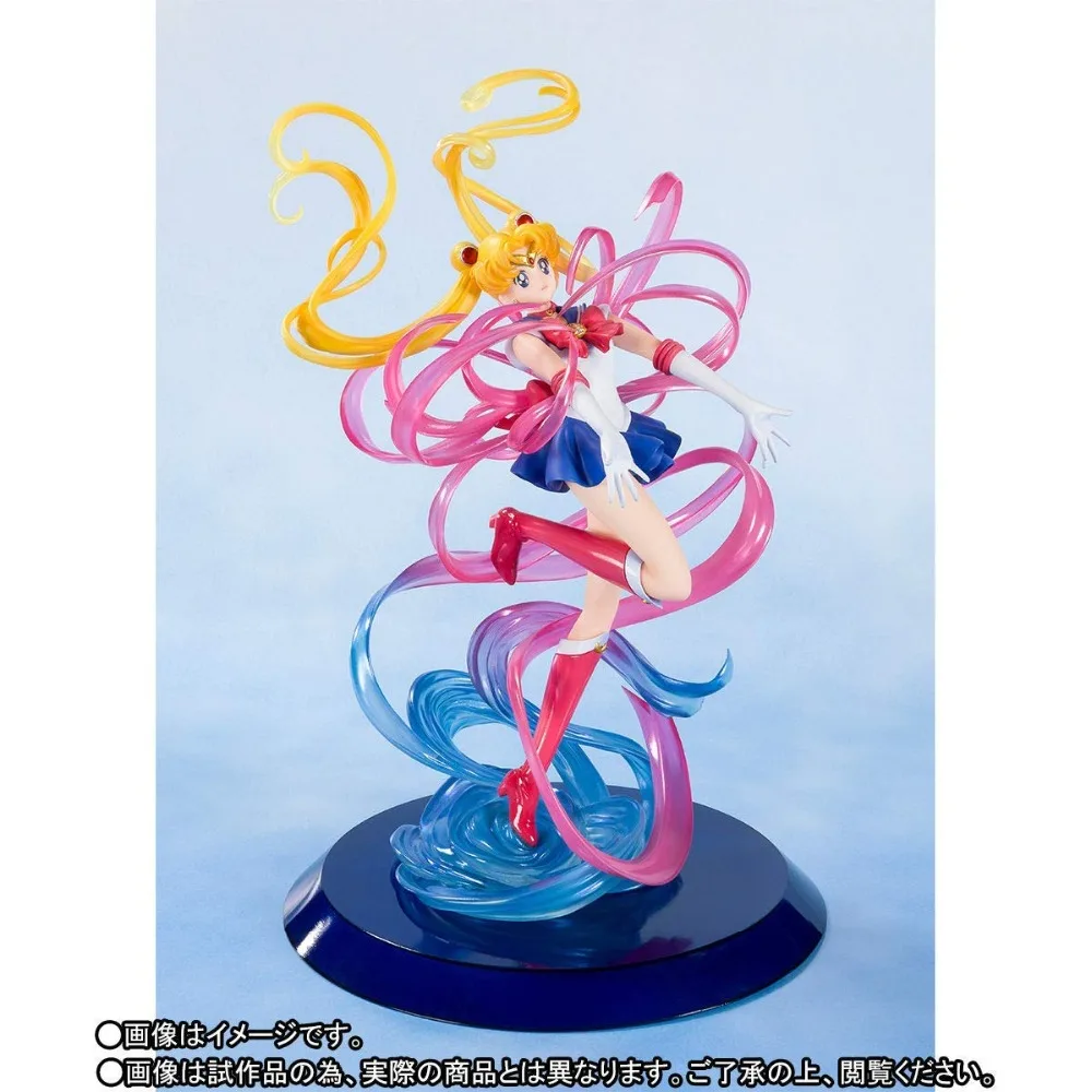 Genuime Bandai Tamashii Figuarts ZERO Chouette милый Хранитель Сейлор Мун Луна Кристалл мощность макияж Коллекция фигура