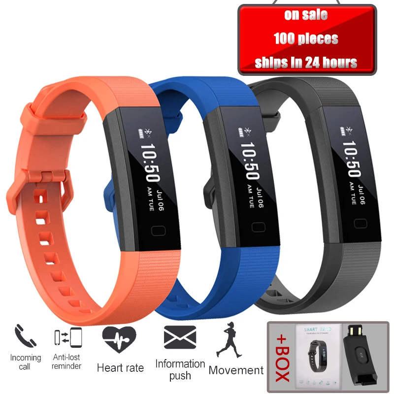 

2018 Smart Watch Men Woman Wristband Blood Pressure Watch Blood Oxygen Heart Rate Monitor IP67 Waterproof Pedometer Smart Band