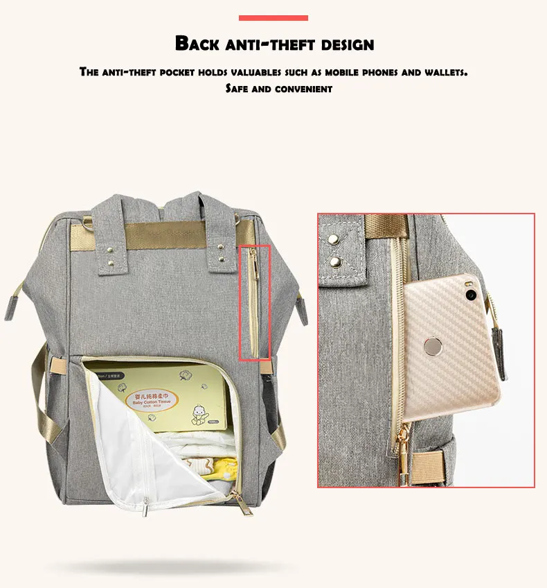 usb carrinho de viagem mochila multi-bolso saco