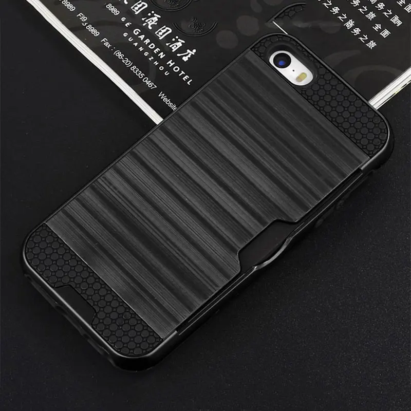 

Shockproof case for iPhone 5S hard PC with soft TPU Silicone Rubber cover for Apple iPhone 5 SE