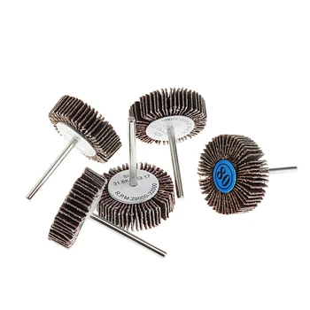 

5Pcs Sandpaper Flap Polishing Disc Set Wheel For Rotary Tools Shutter Power