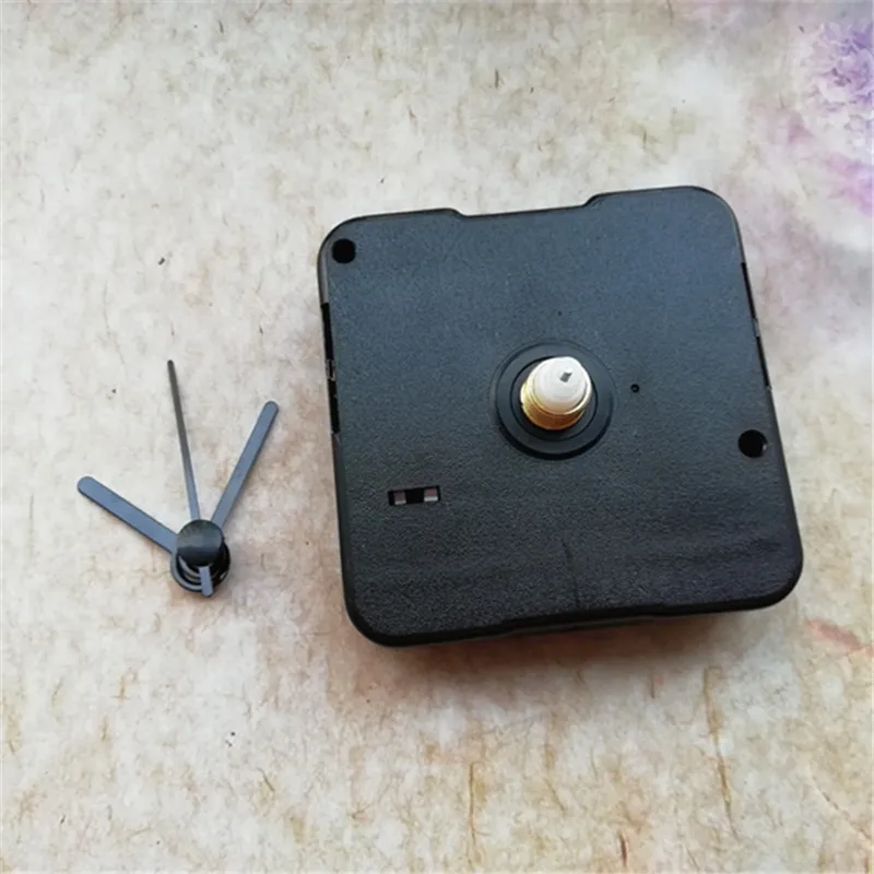 

Wholesale 50PCS Metal Black Short Quartz Clock Movement Hands DIY Desk Clock Accessories