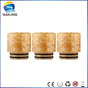 

Sailing 2017 New Arrival ecig 810 Epoxy Resin Drip Tips Dual O Rings Fit for TFV12/TFV8 tank atomizer