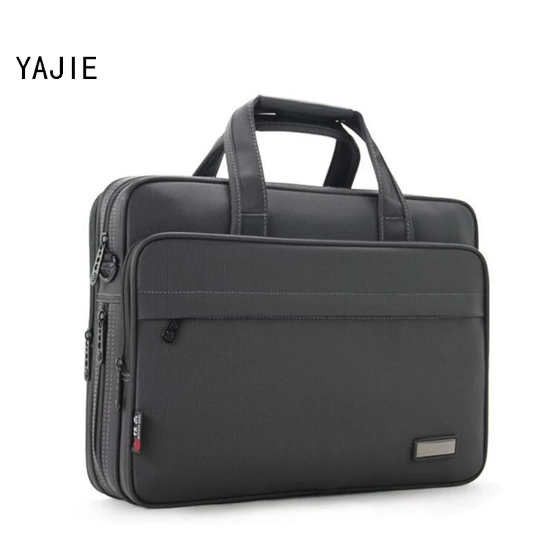 YAJIE Men&#39;s 14 Inch Laptop Bags Large Capacity Computer Notebook Briefcase Bag Messenger ...