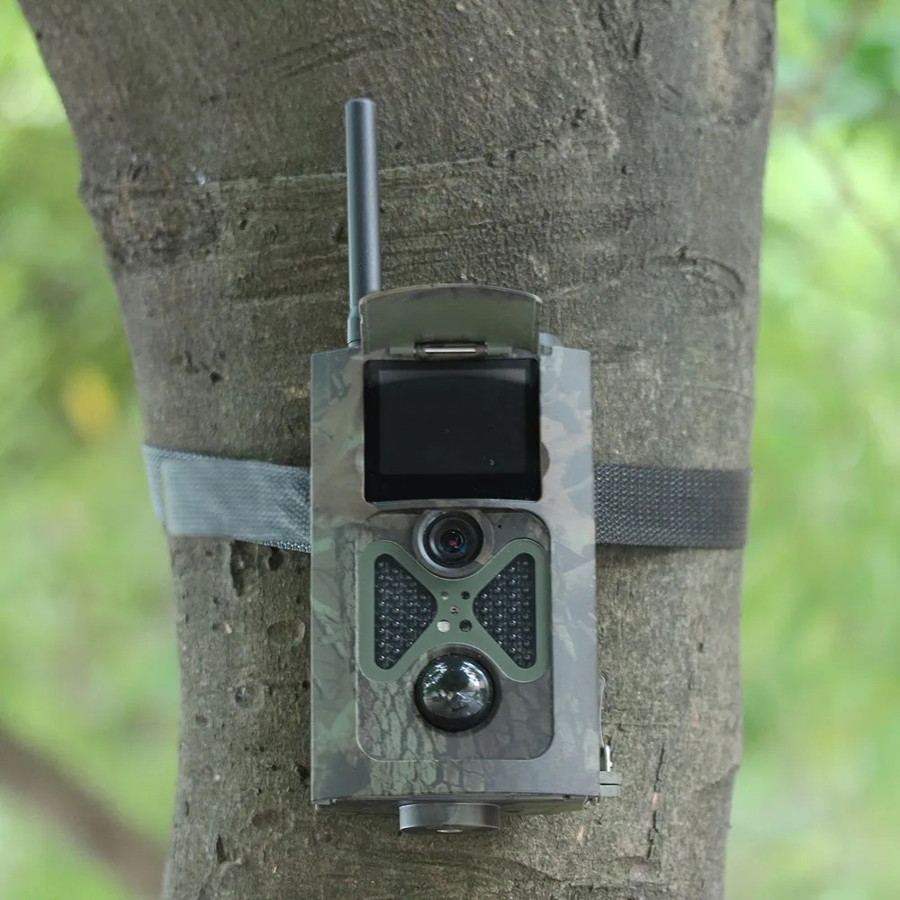Охотничья камера HC550M 2G GPRS MMS 16 МП 1080P 120 градусов PIR нм Инфракрасная наблюдения за